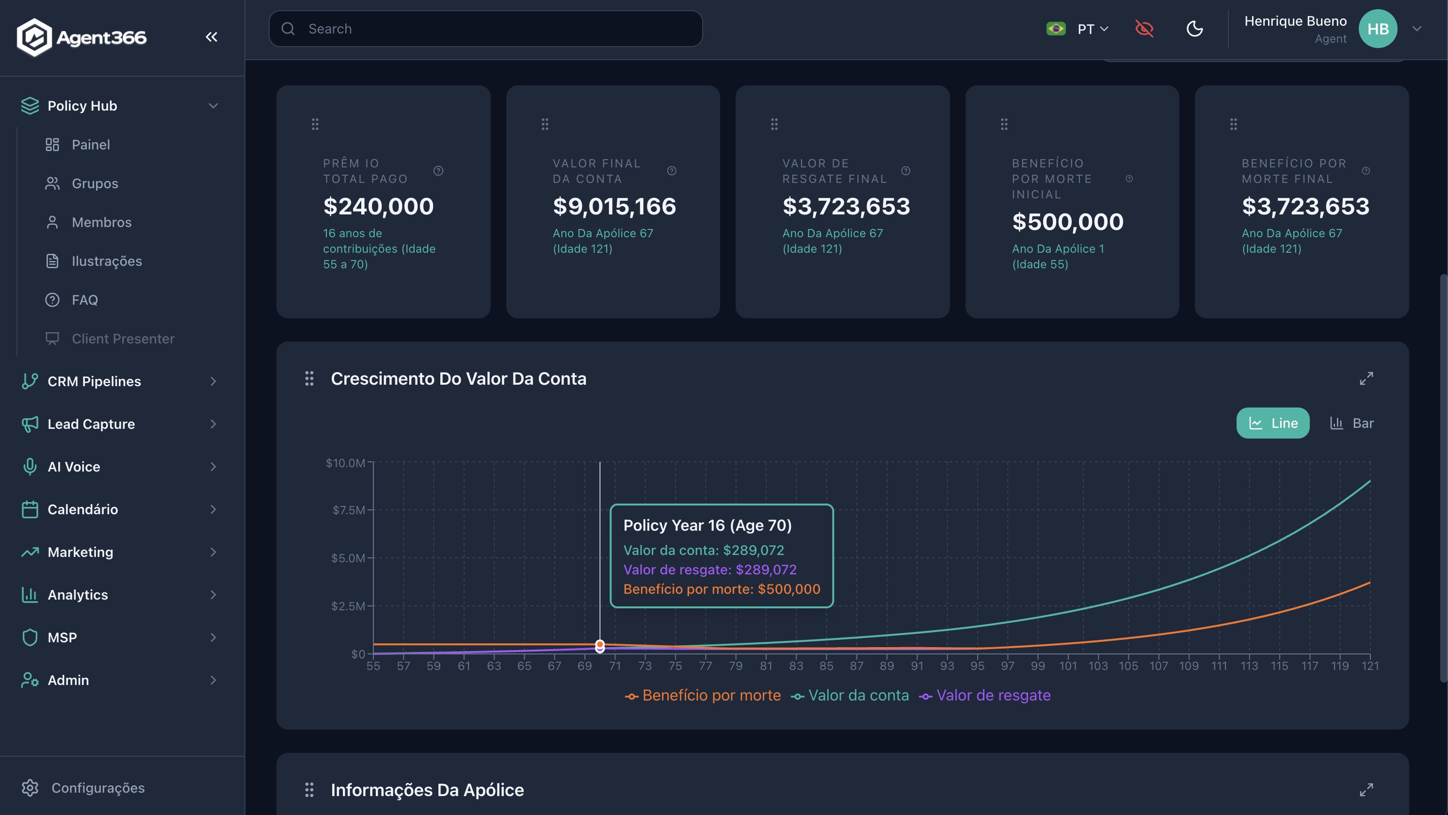 Agent366 Hub Illustration